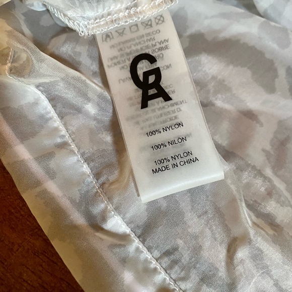 ✨GOOD AMERICAN Icy Leopard Print Windbreaker Jacket✨ NWT - Picture 10 of 16